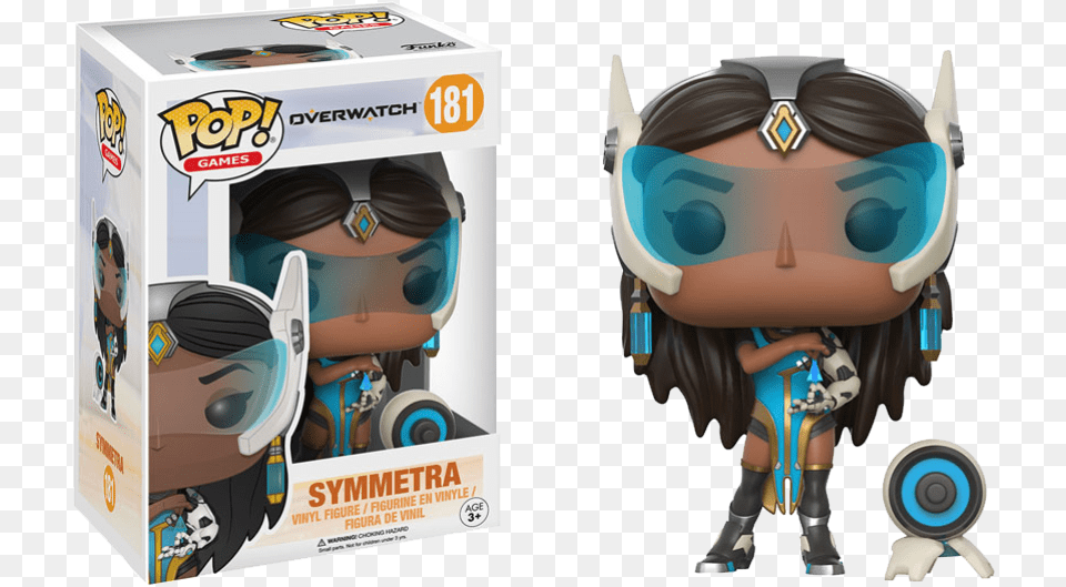 Funko Pop Overwatch Symmetra, Person, Book, Comics, Publication Png Image