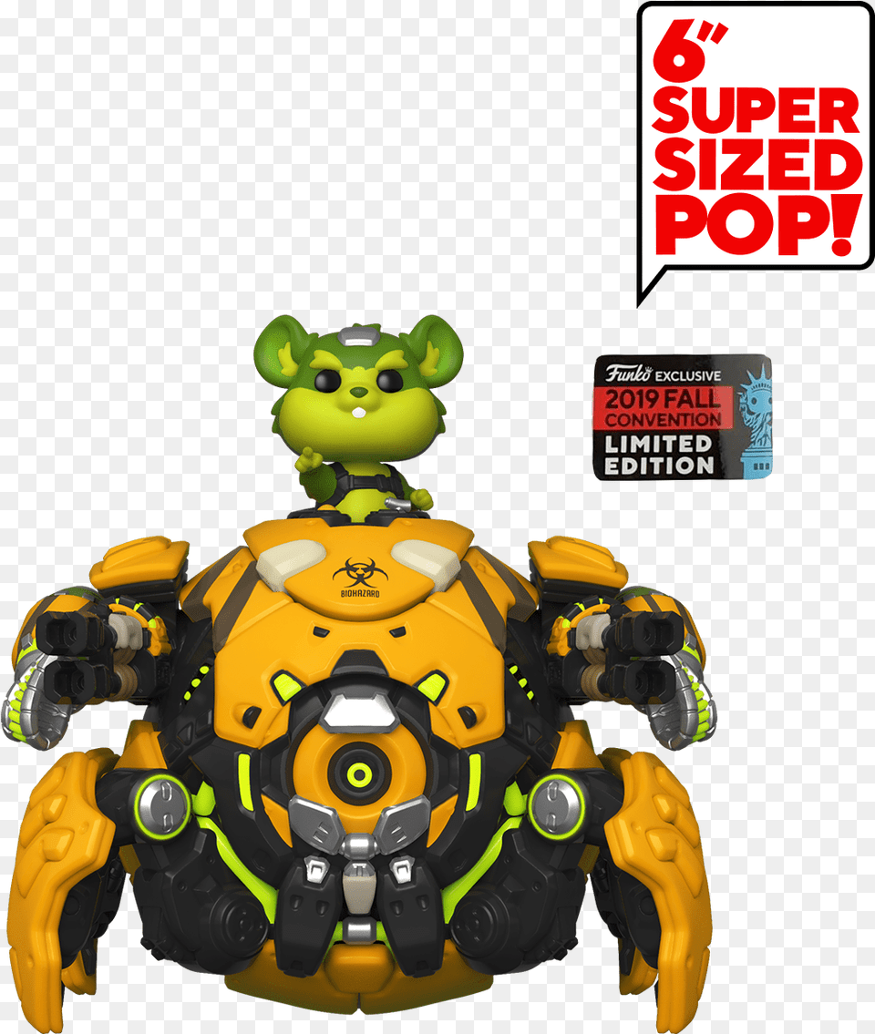 Funko Pop Overwatch Wrecking Ball, Toy, Animal, Apidae, Bee Png