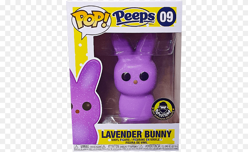 Funko Pop Peeps Lavender Bunny, Purple Png