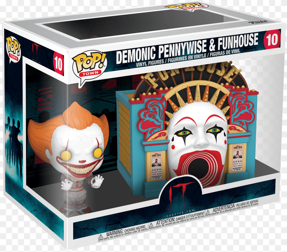 Funko Pop Pennywise Funhouse, Baby, Person, Face, Head Png Image
