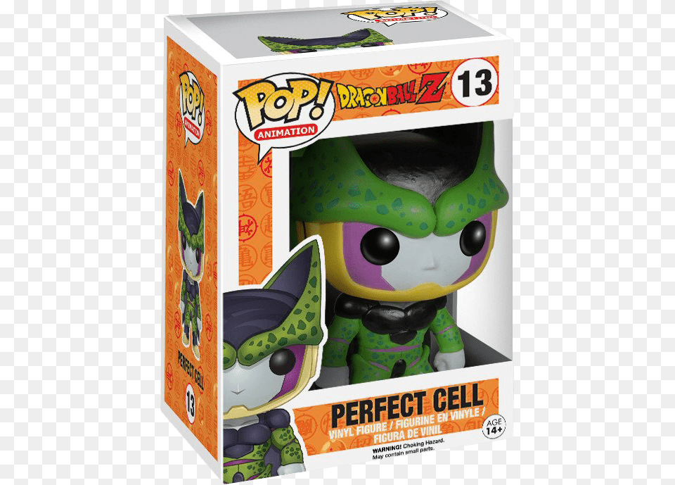 Funko Pop Perfect Cell, Plush, Toy, Baby, Person Png Image