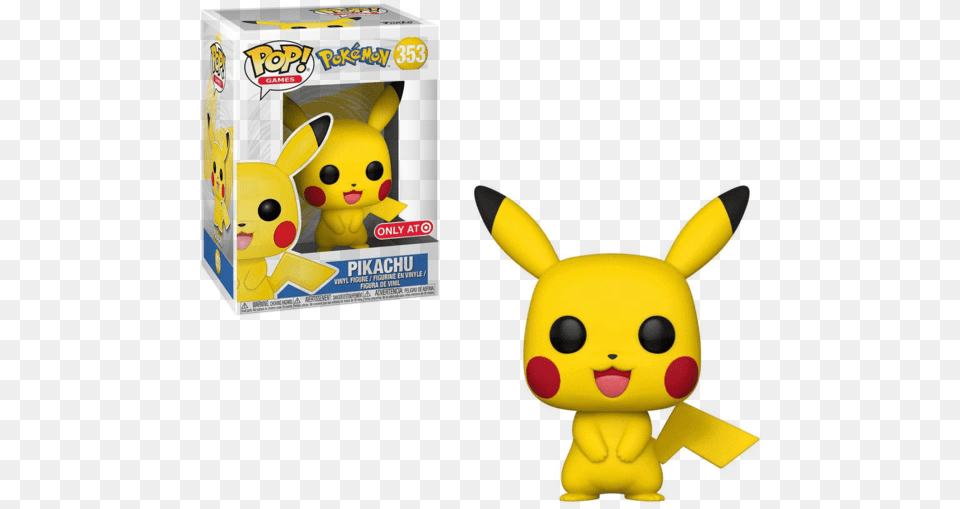 Funko Pop Pokemon Funko Pops Pikachu, Toy, Teddy Bear Free Png