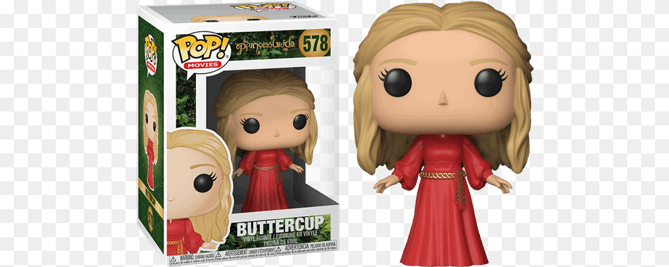 Funko Pop Princess Bride, Doll, Toy, Person, Baby Png Image