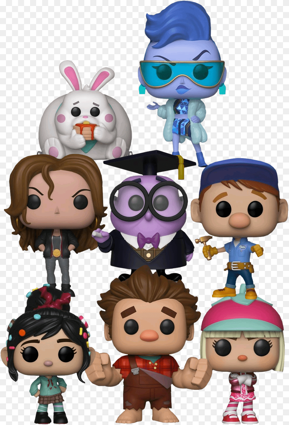 Funko Pop Ralph Breaks The Internet, Baby, Person, Toy, Face Png
