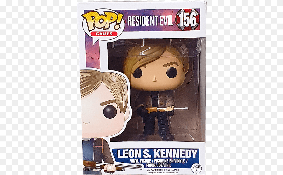 Funko Pop Resident Evil Leon, Book, Comics, Publication, Fire Hydrant Free Png