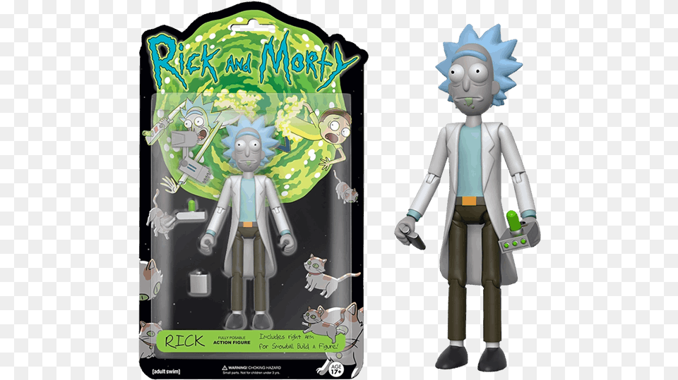 Funko Pop Rick Y Morty Download Action Figure Rick And Morty, Person, Baby, Book, Comics Png Image