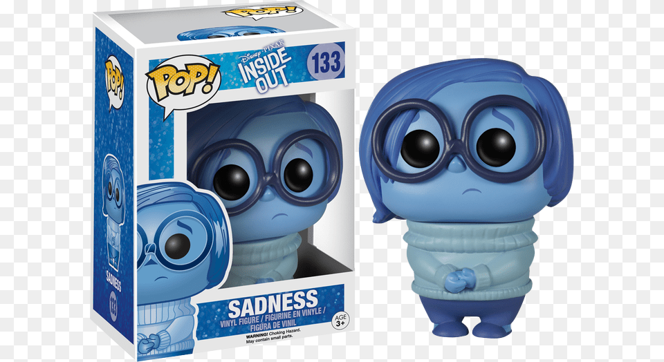 Funko Pop Sadness Inside Out Png Image