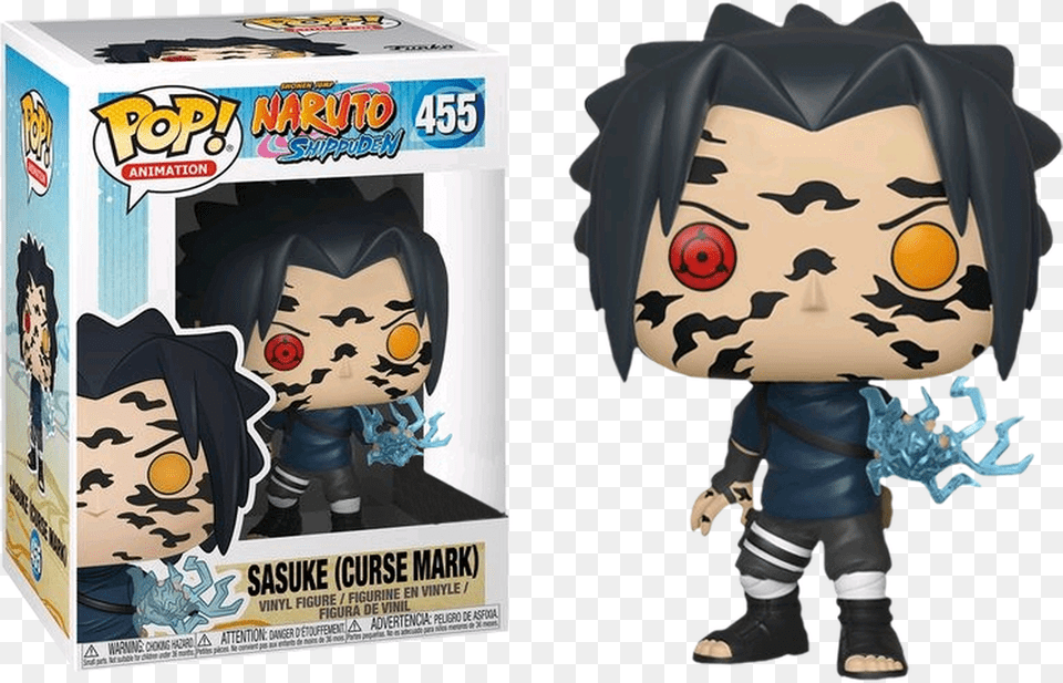 Funko Pop Sasuke Curse Mark, Person, Baby, Face, Head Png