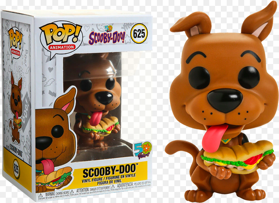 Funko Pop Scooby Doo With Sandwich, Food, Sweets, Toy, Plush Png
