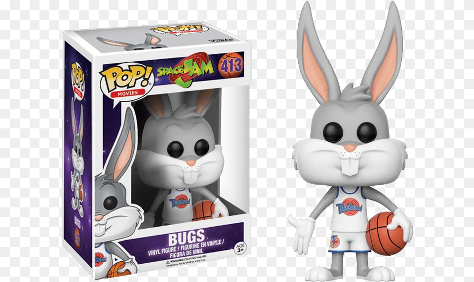 Funko Pop Space Jam Bugs, Plush, Toy, Ball, Basketball Png