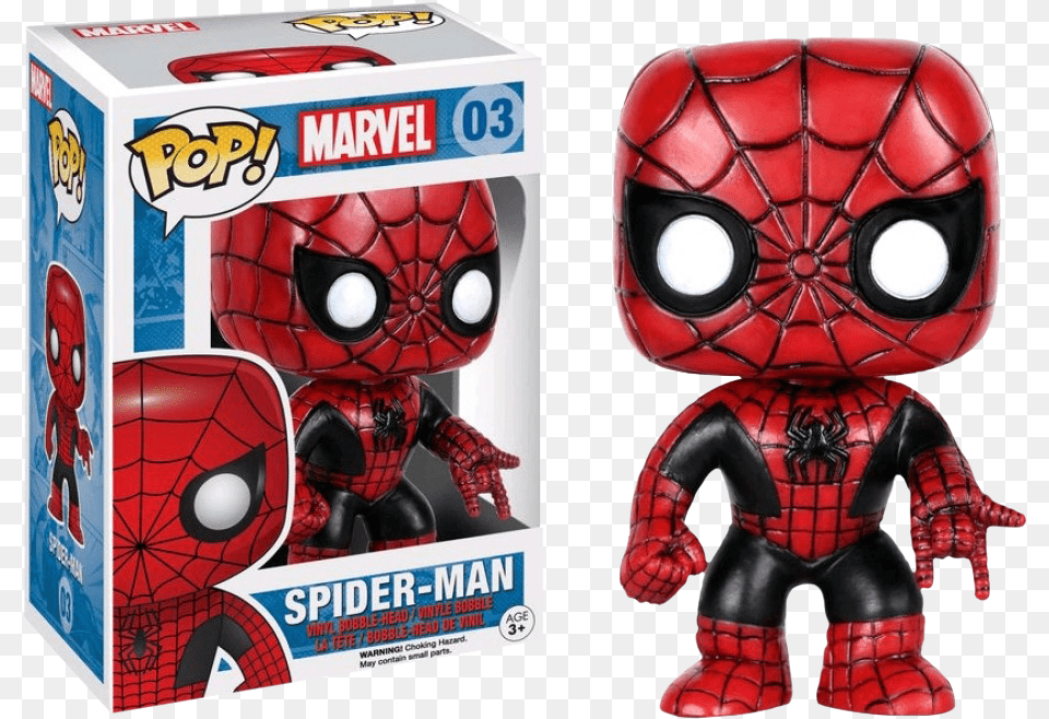 Funko Pop Spiderman, Toy, Robot, Person Free Transparent Png