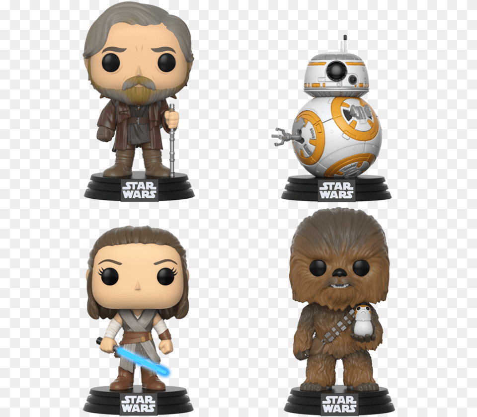 Funko Pop Star Wars 4 Pack, Baby, Person, Face, Head Free Transparent Png