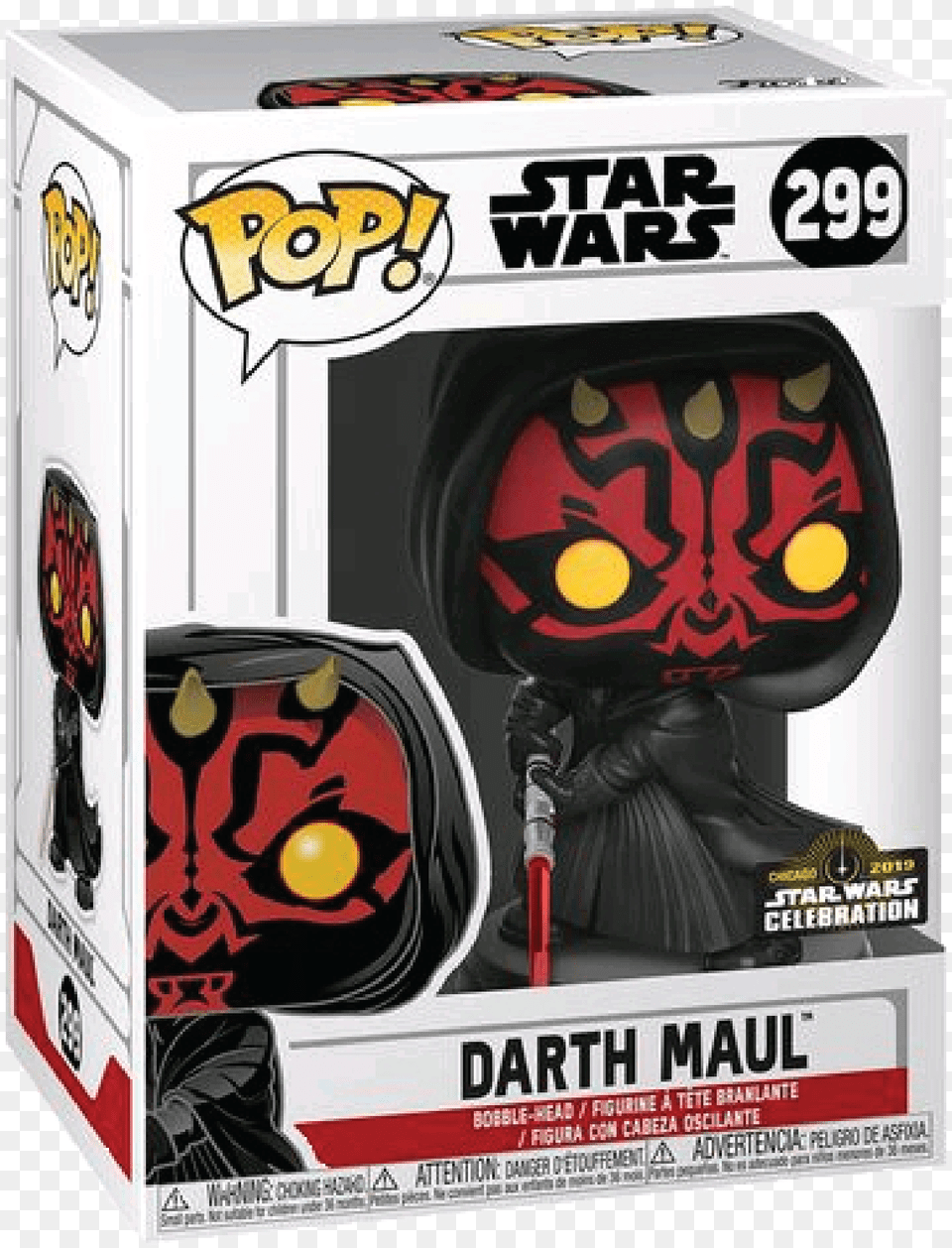 Funko Pop Star Wars Darth Maul, Helmet, Book, Comics, Publication Free Png