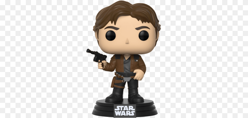 Funko Pop Star Wars Han Solo, Glove, Clothing, Person, Baby Free Transparent Png