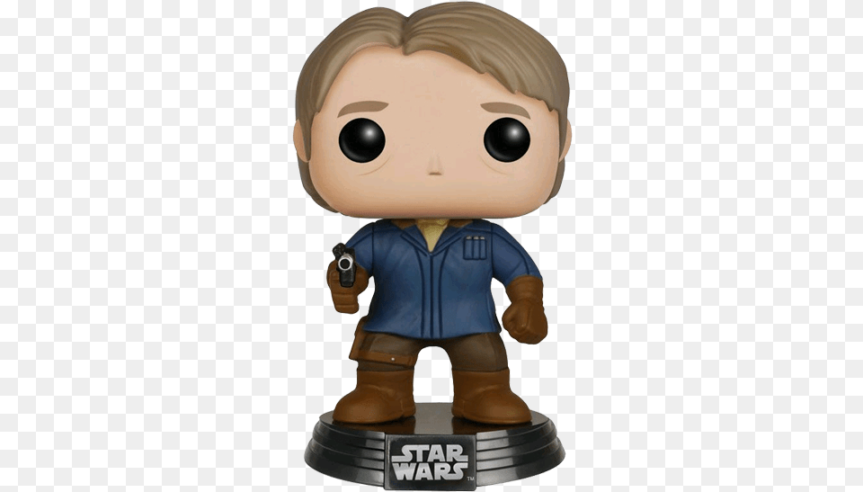 Funko Pop Star Wars Han Solo Snow Gear, Figurine, Baby, Person Free Png