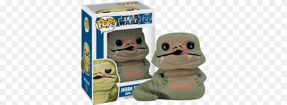 Funko Pop Star Wars Jabba The Hutt, Alien, Toy, Plush, Box Free Transparent Png