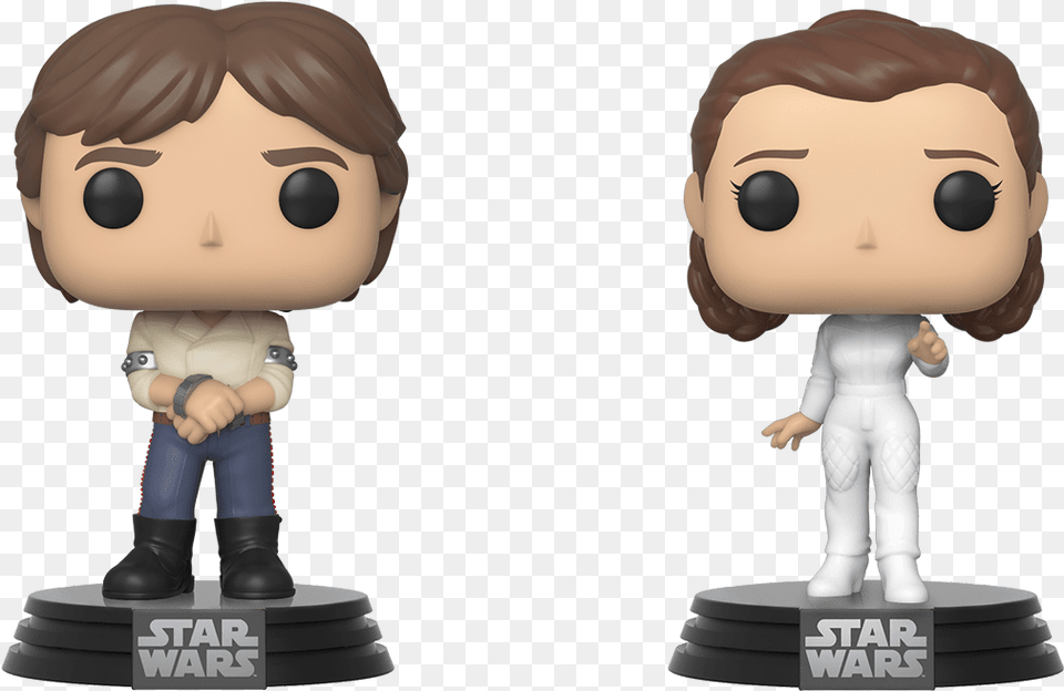 Funko Pop Star Wars Leia, Figurine, Baby, Face, Head Free Transparent Png