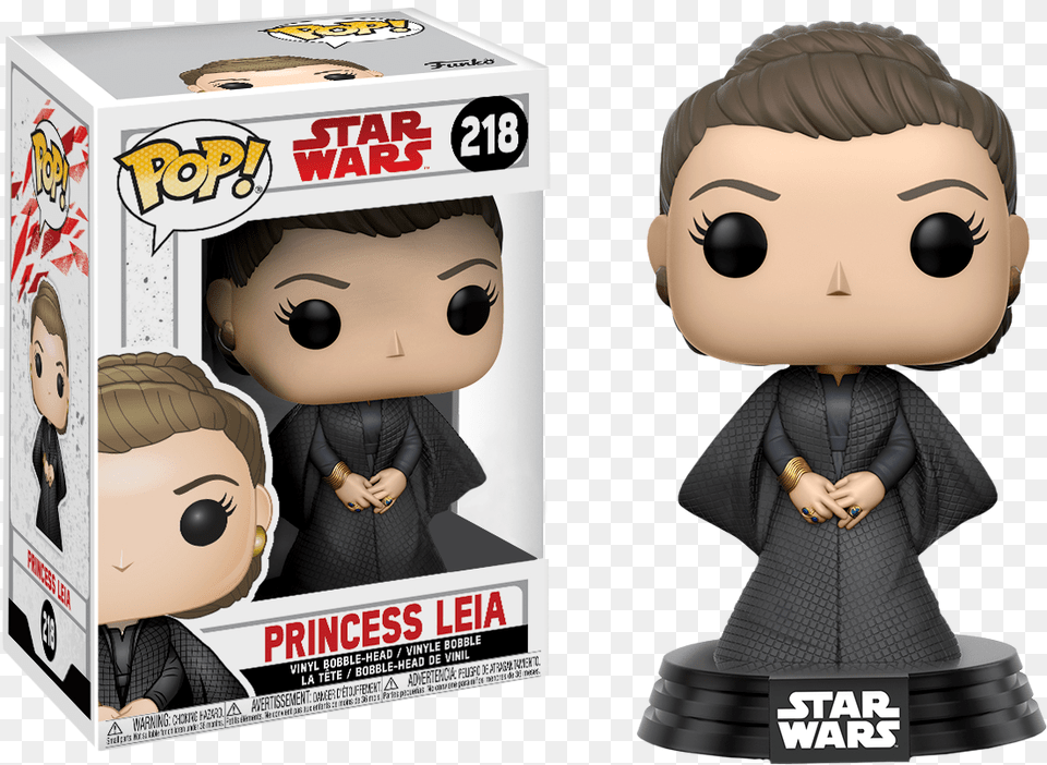 Funko Pop Star Wars Leia, Person, Face, Head, Adult Png