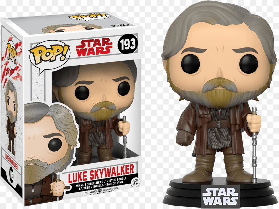 Funko Pop Star Wars Luke, Baby, Person, Face, Head Free Png