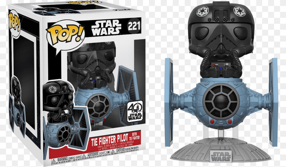 Funko Pop Star Wars Tie Fighter, Helmet, Machine, Electronics Png