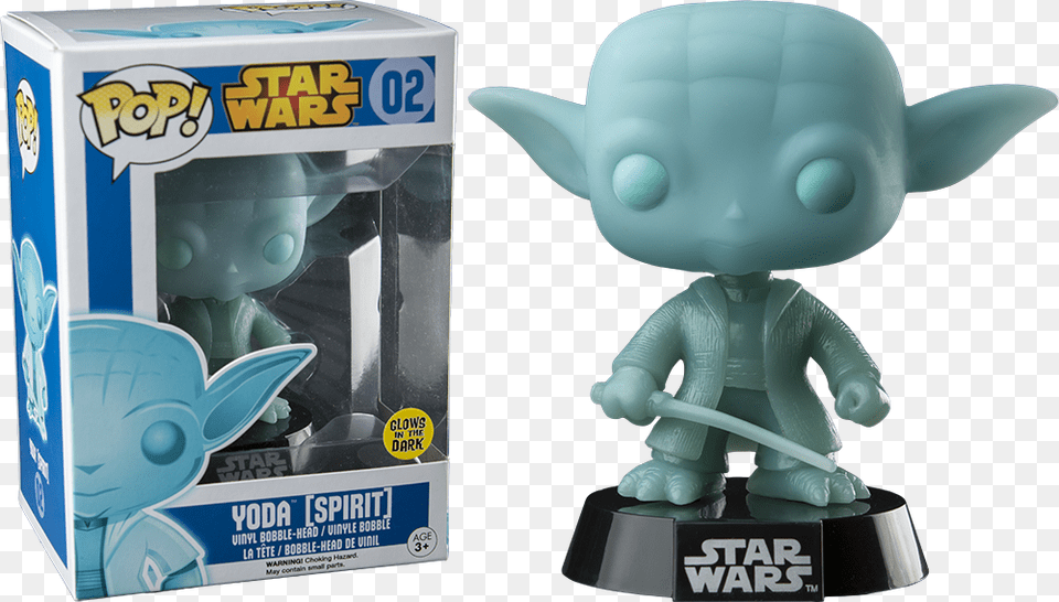 Funko Pop Star Wars Yoda Spirit, Toy, Alien, Figurine Png Image