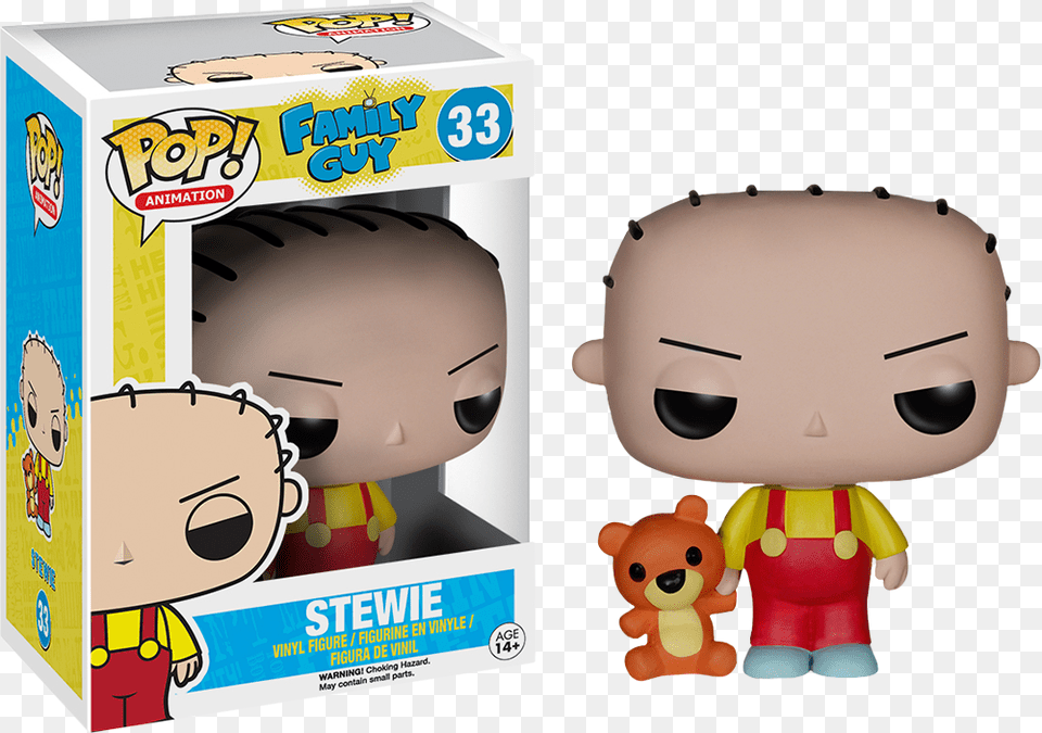 Funko Pop Stewie, Baby, Person, Toy, Doll Free Png