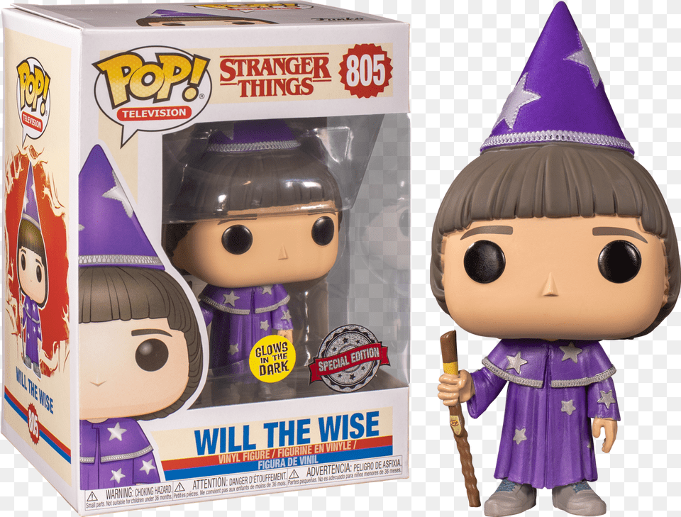 Funko Pop Stranger Things Funko Pop Stranger Things 3 Will, Clothing, Hat, Toy, Face Free Transparent Png