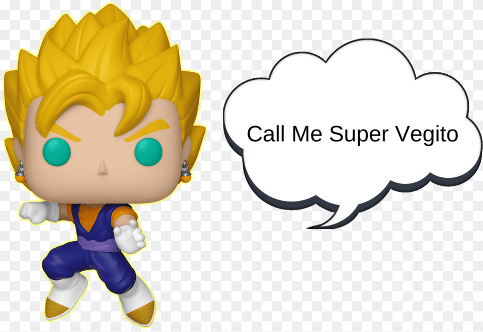 Funko Pop Super Saiyan Vegito, Baby, Person Free Transparent Png