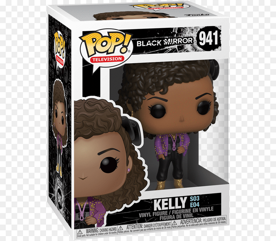 Funko Pop Television Black Mirror Kelly Ashley Too Funko Pop, Doll, Face, Head, Person Free Transparent Png