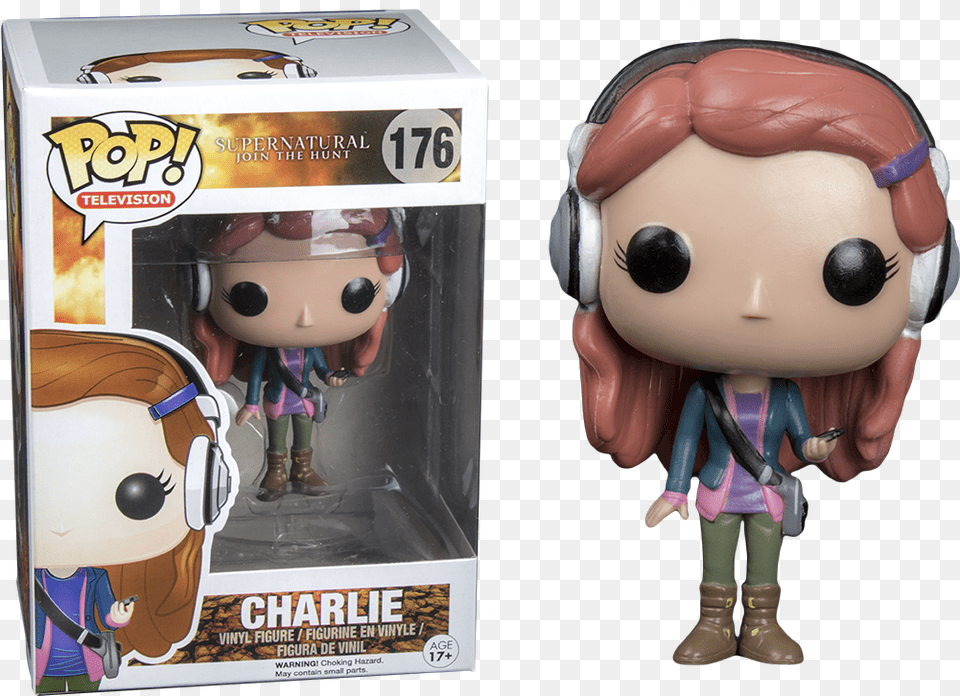 Funko Pop Television Supernatural Funko Pop Charlie Supernatural, Toy, Doll, Figurine, Person Free Transparent Png