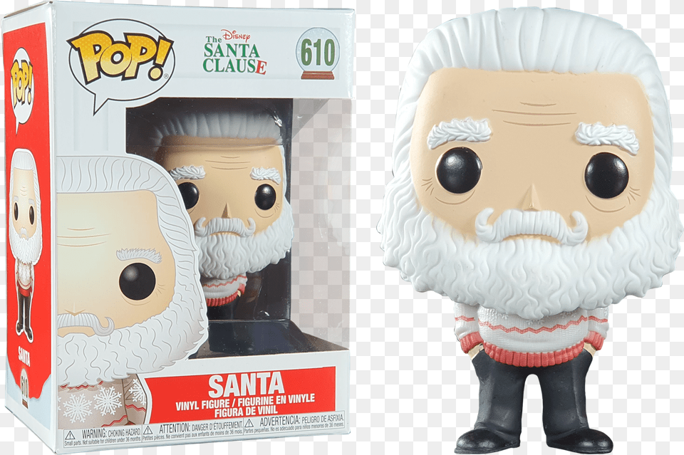 Funko Pop The Santa Clause, Figurine, Plush, Toy, Baby Free Png