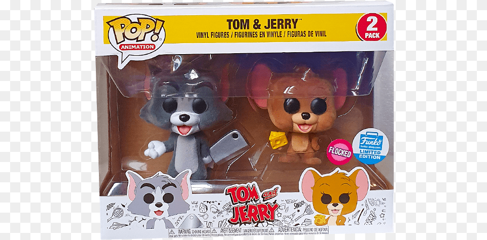 Funko Pop Tom And Jerry Flocked, Animal, Bear, Mammal, Wildlife Free Png Download