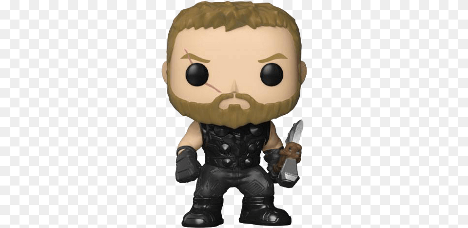 Funko Pop Toy Endgame Thor, Baby, Person Png Image
