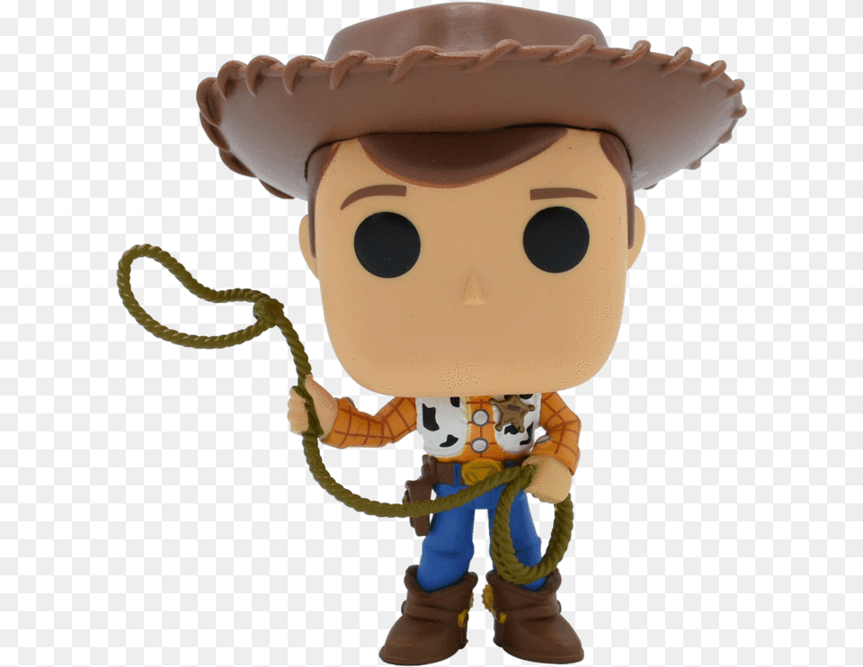 Funko Pop Toy Story Woody, Clothing, Hat, Face, Head Free Png