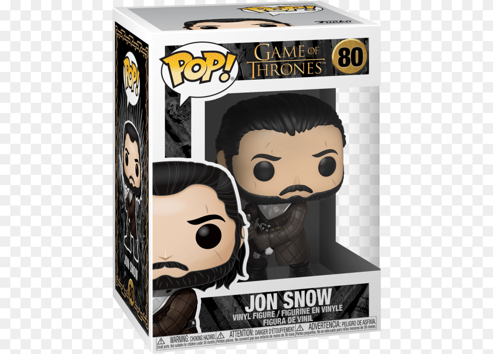 Funko Pop Tv Game Of Thrones S8 Jon Snow Walmartcom Arya With Two Headed Spear Funko, Baby, Book, Publication, Comics Free Png