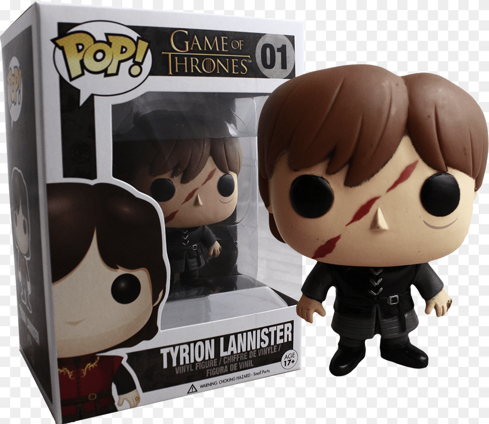 Funko Pop Tyrion Scarred, Toy, Face, Head, Person Free Png