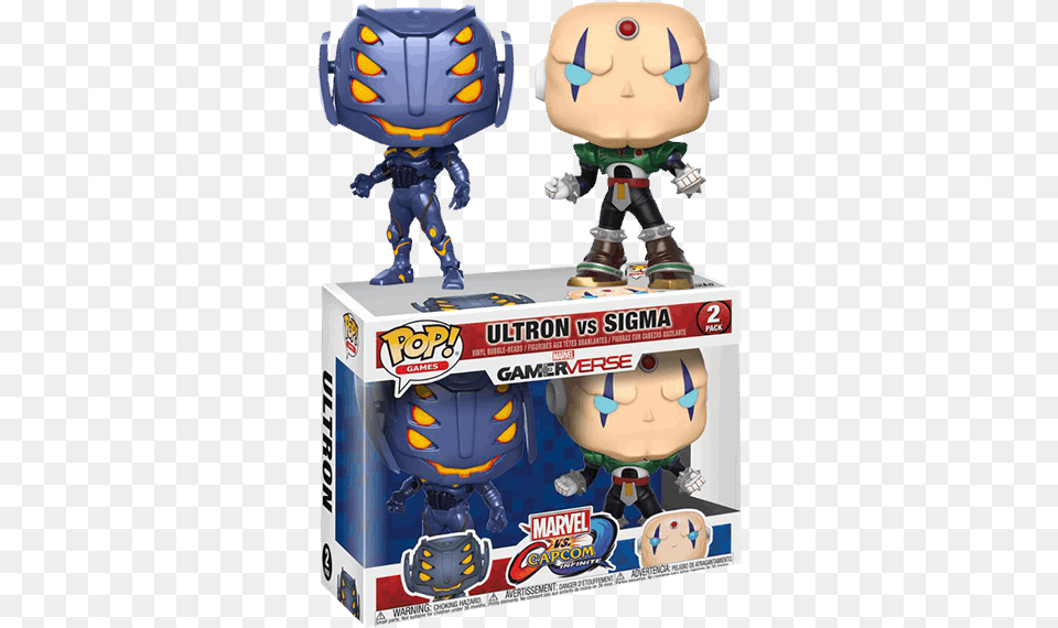 Funko Pop Ultron Vs Sigma, Baby, Person, Toy Png Image