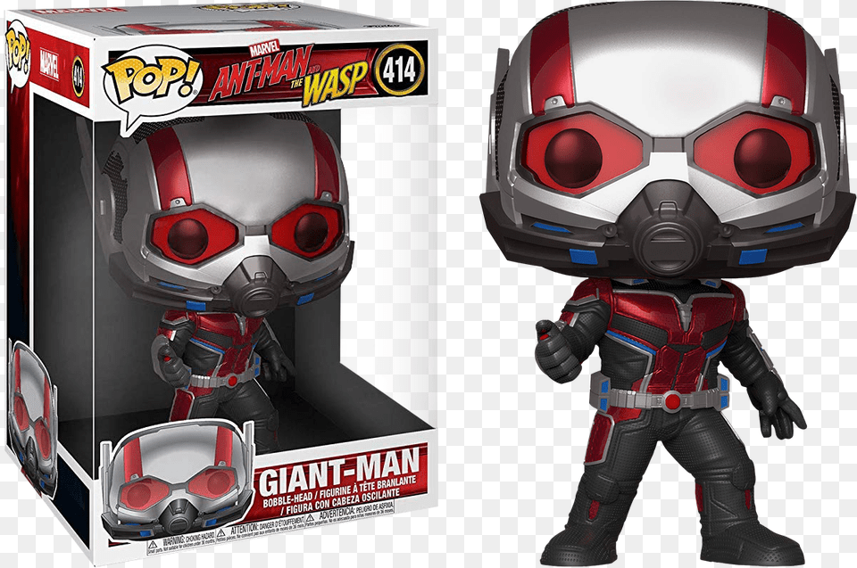 Funko Pop Vinyl Ant Man 10 Inch Funko Pop, Robot, Helmet, Baby, Person Free Transparent Png