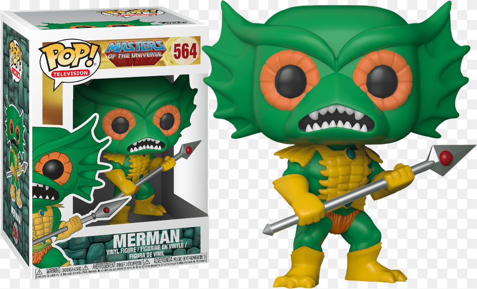 Funko Pop Vinyl Funko Pop Merman 564 Masters Of The Universe, Toy, Alien Free Png