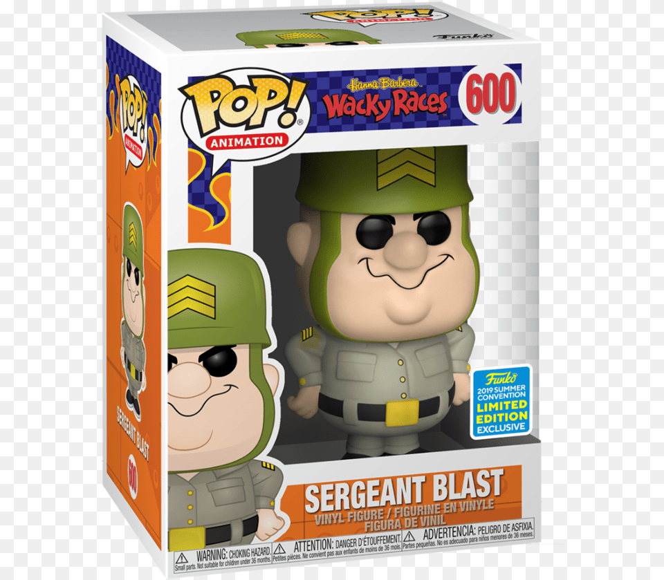 Funko Pop Wacky Races 2019, Baby, Box, Person, Face Free Png Download