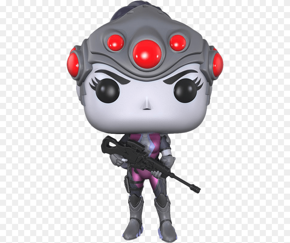 Funko Pop Widowmaker, Gun, Weapon, Person, Robot Free Png