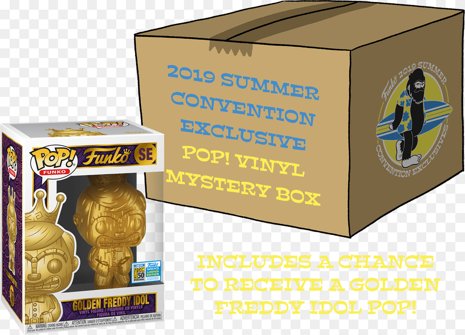 Funko Poplandia Mystery Box Big Boy Funko Pop, Cardboard, Carton, Person, Adult Free Png Download