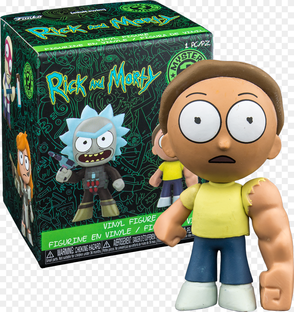 Funko Rick And Morty Mystery Minis, Baby, Person, Face, Head Png Image