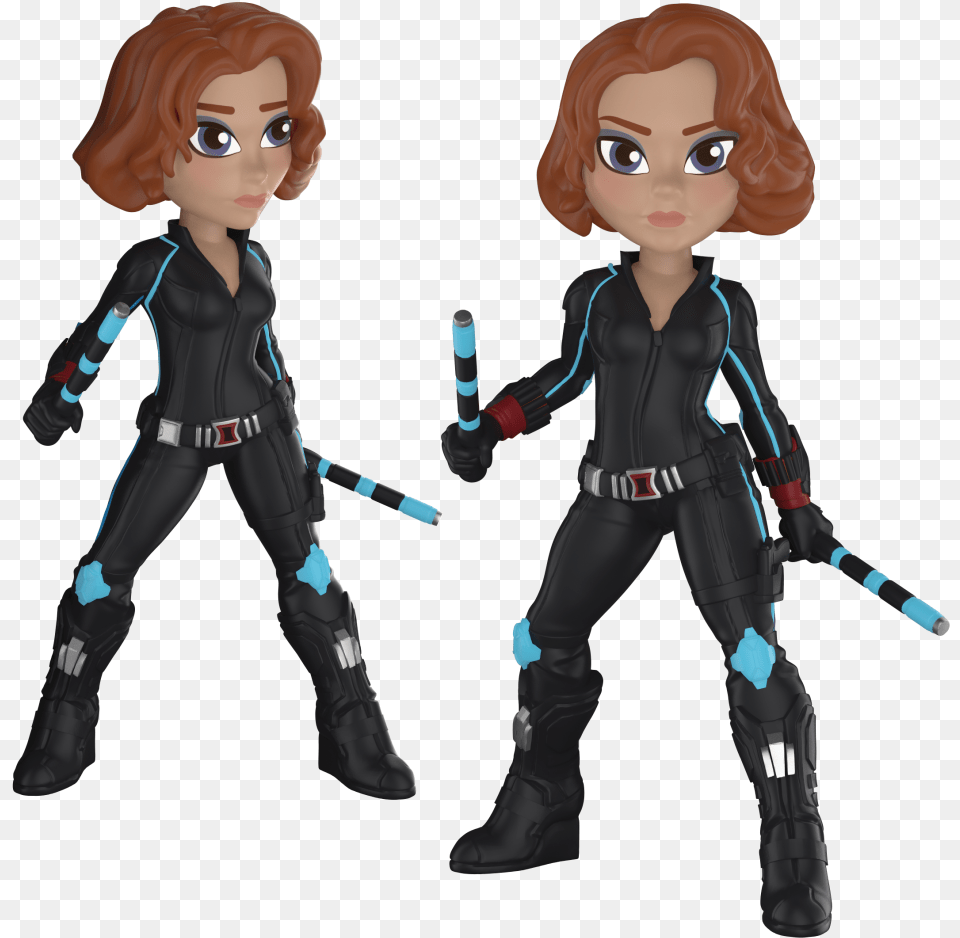Funko Rock Candy Black Widow, Person, Baby, Figurine, Face Free Png Download
