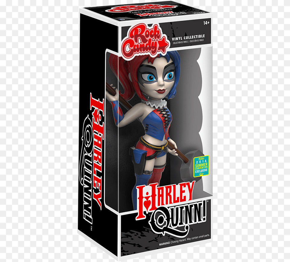 Funko Rock Candy Harley Quinn Pink, Adult, Female, Person, Woman Free Png