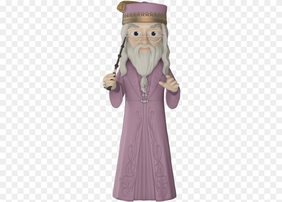 Funko Rock Candy Harry Potter Albus Dumbledore, Person, Clothing, Dress, Glove Free Transparent Png