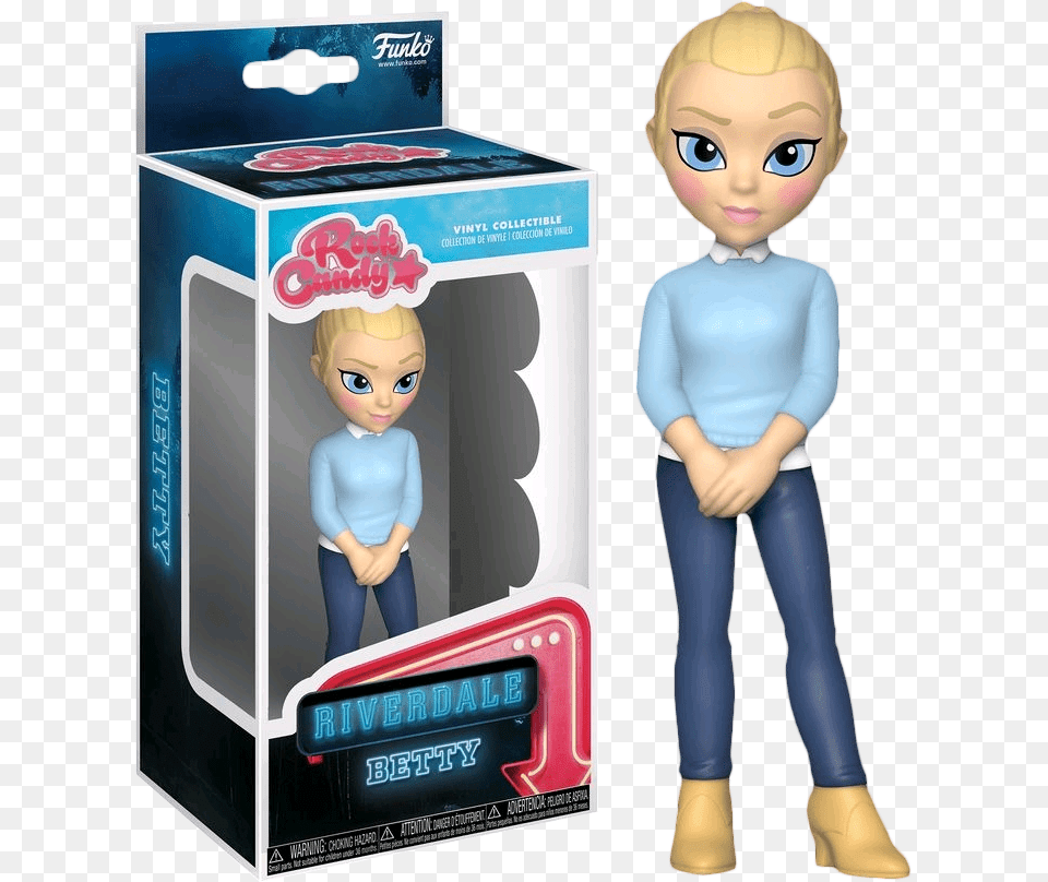 Funko Rock Candy Riverdale, Toy, Doll, Person, Baby Free Transparent Png