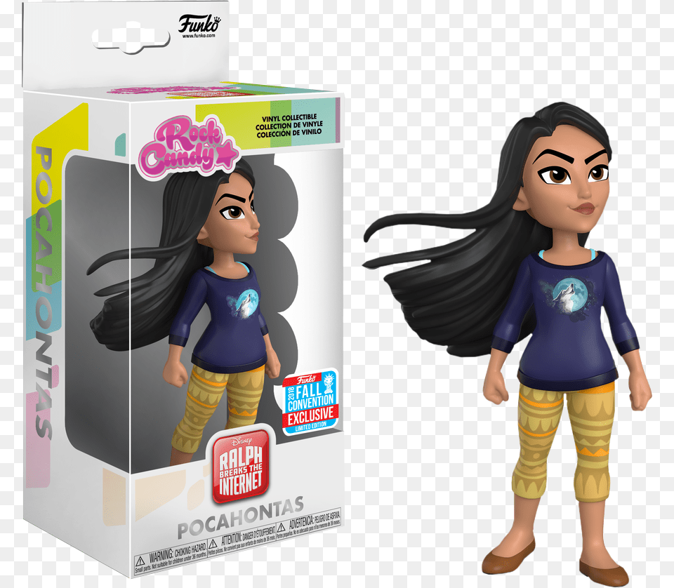 Funko Rock Candy Snow White, Figurine, Toy, Doll, Person Png