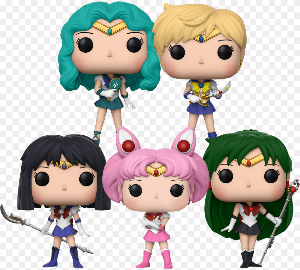 Funko Sailor Pluto, Baby, Person, Toy, Doll Png Image