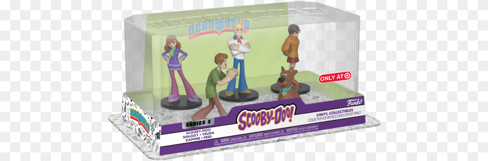 Funko Scooby Doo Heroworld, Figurine, Person, Head, Face Free Png Download